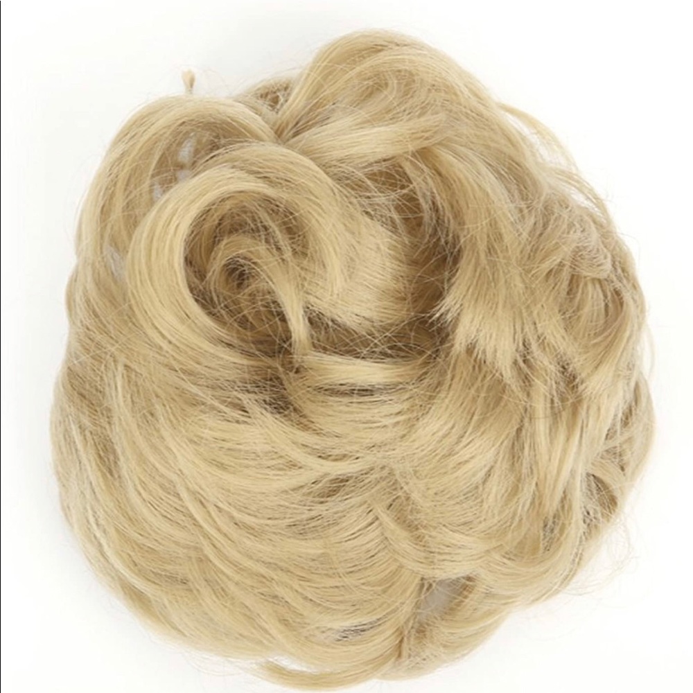 Updo Synthetic Hair Bun Clip in with Drawstring
